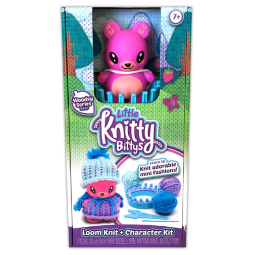 Little Knitty Bittys Bear Loom Knit & Character Kit