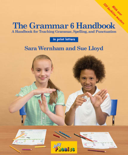 Jolly Phonics Grammar 6 Handbook (Print Letters)