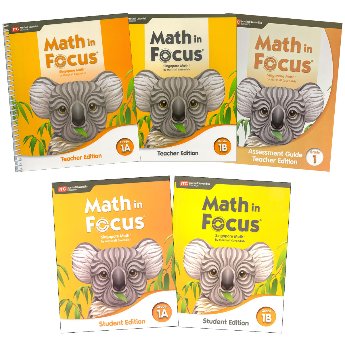 Math in Focus Homeschool Kit, Grade 1 (2020 Edition)