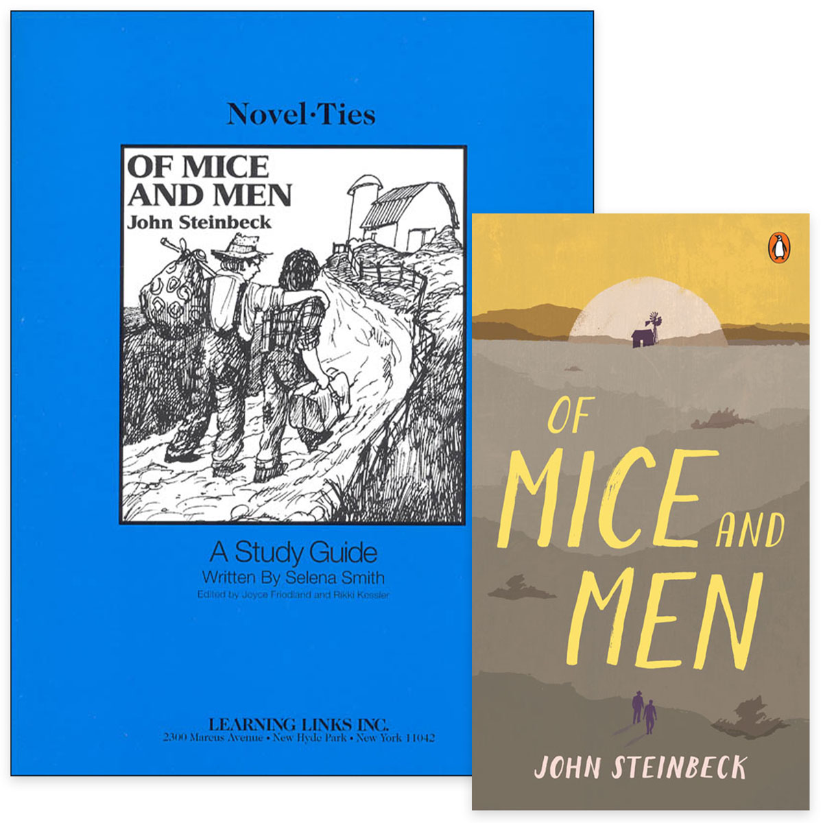 Of Mice and Men Novel-Ties Study Guide & Book Set