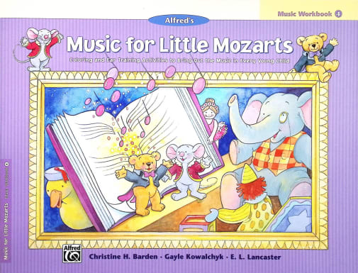 Music for Little Mozarts Music Workbook 4