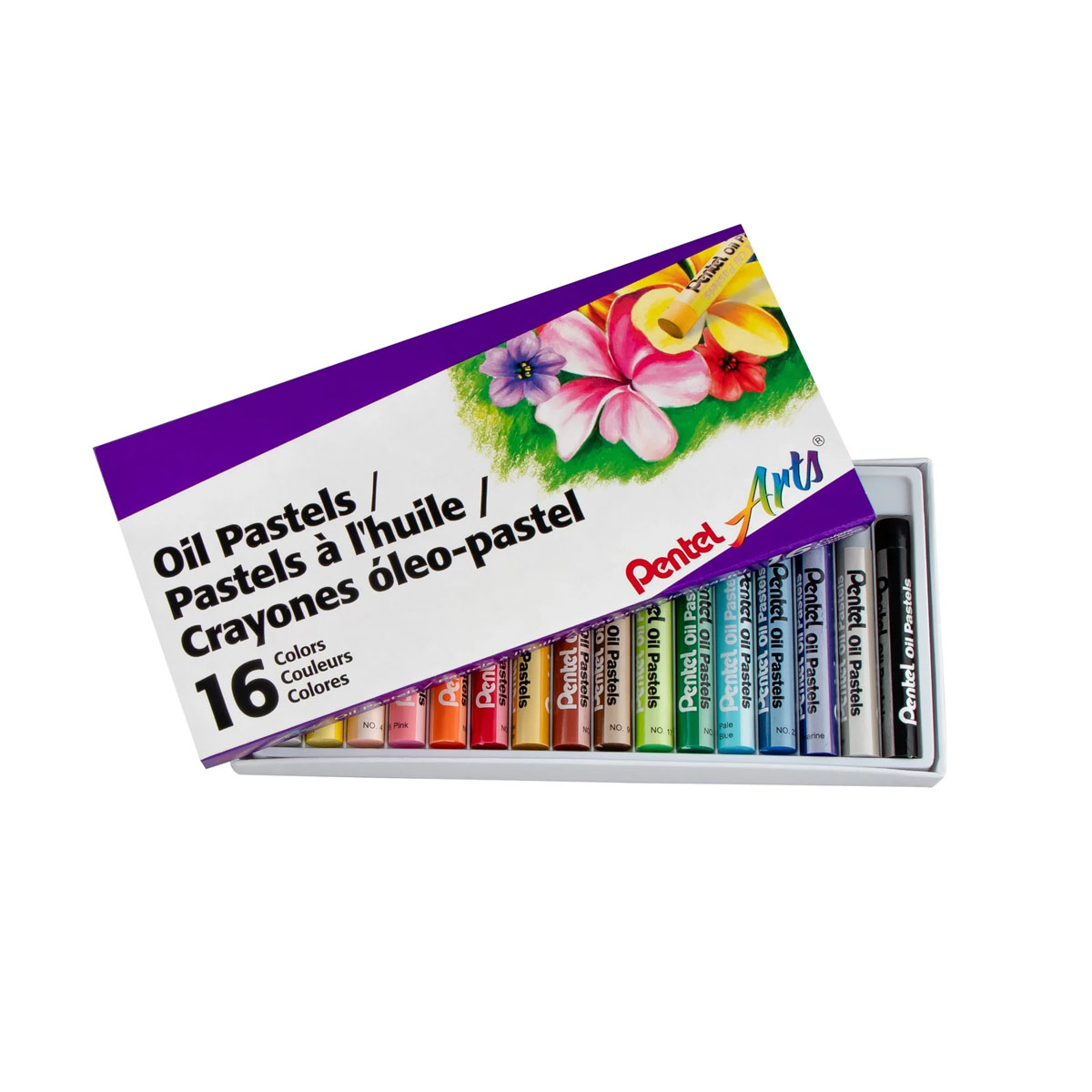 Pentel Oil Pastels 16color Set