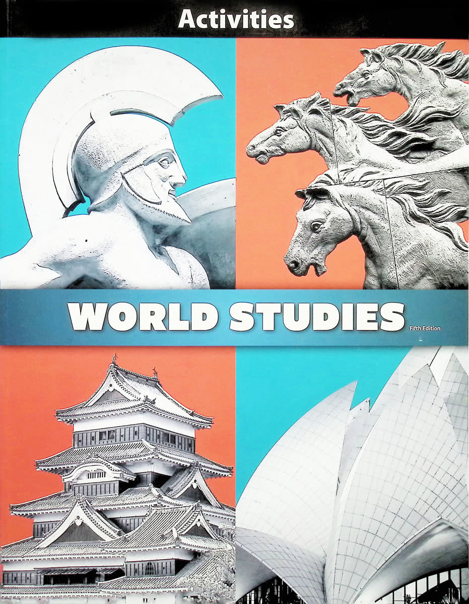 BJU Press World Studies Student Activities 5th Edition
