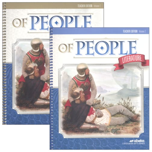 Abeka Of People Teacher Edition Volumes 1 and 3