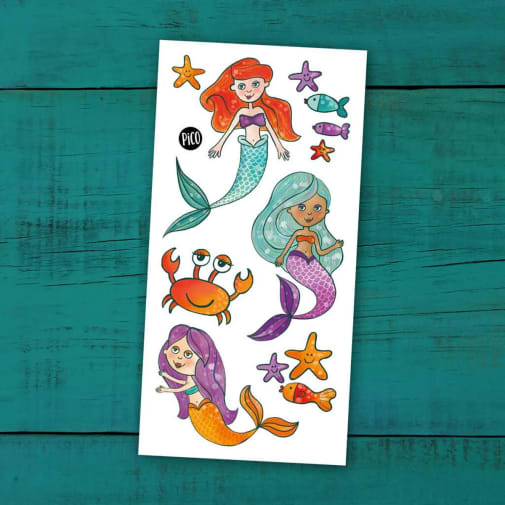 Mermaids Temporary Tattoos