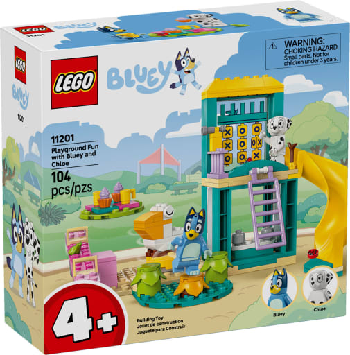 LEGO Bluey Playground Fun with Bluey and Chloe (11201)