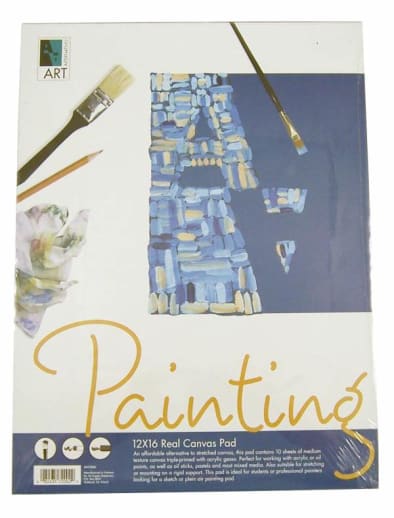 Canvas Pad - Painting (12" x 16")