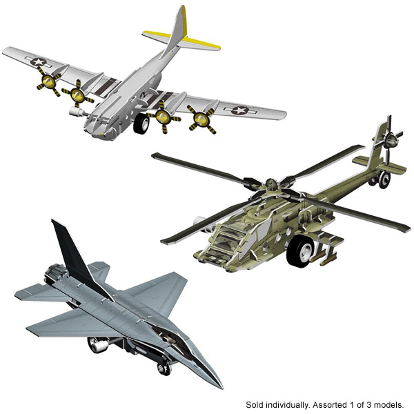 Smithsonian Motorized 3D Puzzle Flight Assorted I of 3 possible