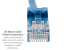 Cat5e Ethernet Patch Cable, Snagless, UTP, 7 ft, Blue