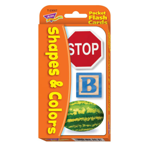 Colors & Shapes Pocket Flash Cards