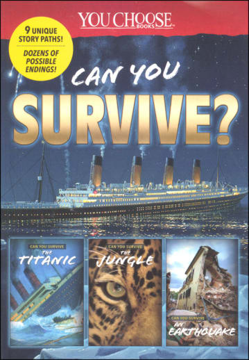 You Choose: Can You Survive Collection (Titanic, Jungle & Earthquake)