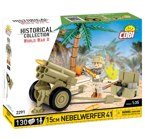 COBI 15cm Nebelwerfer 41 Rocket Launcher - 130 pieces (World War II Historical Collection)