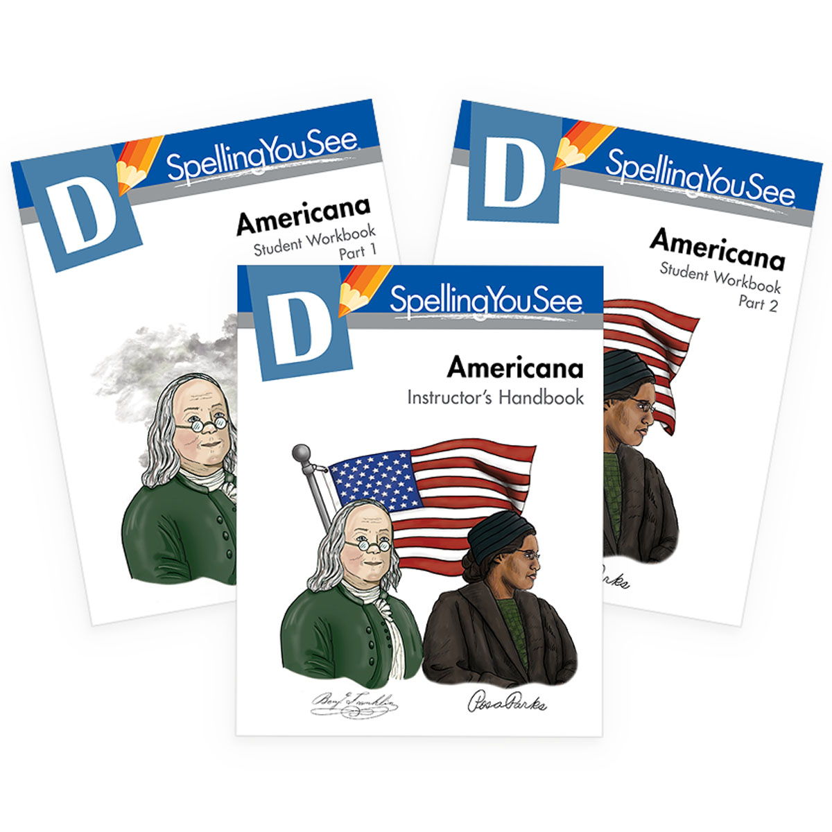 Spelling You See Level D: Americana Set (Revised Edition)