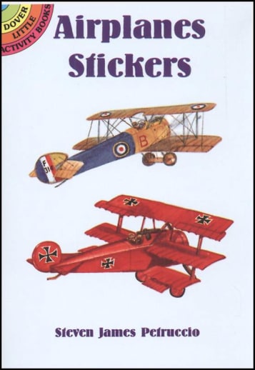 Airplanes realistic stickers