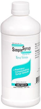 Humco Simple Syrup Oral Suspending Vehicle MK 703841