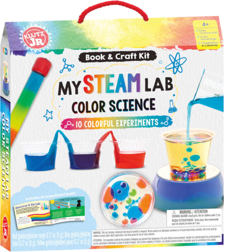 Klutz My STEAM Lab Color Science Book & Craft Kit