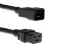 AC power cord, C20 to C19, 12 AWG, 6ft, Black