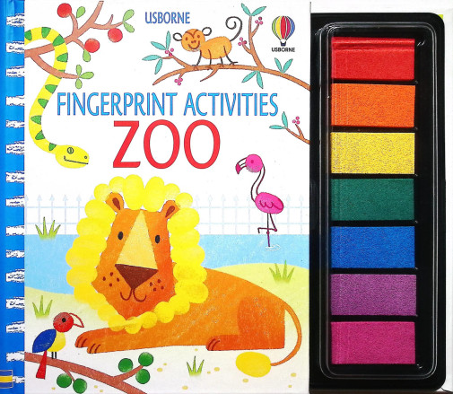 Fingerprint Activities - Zoo (Usborne)