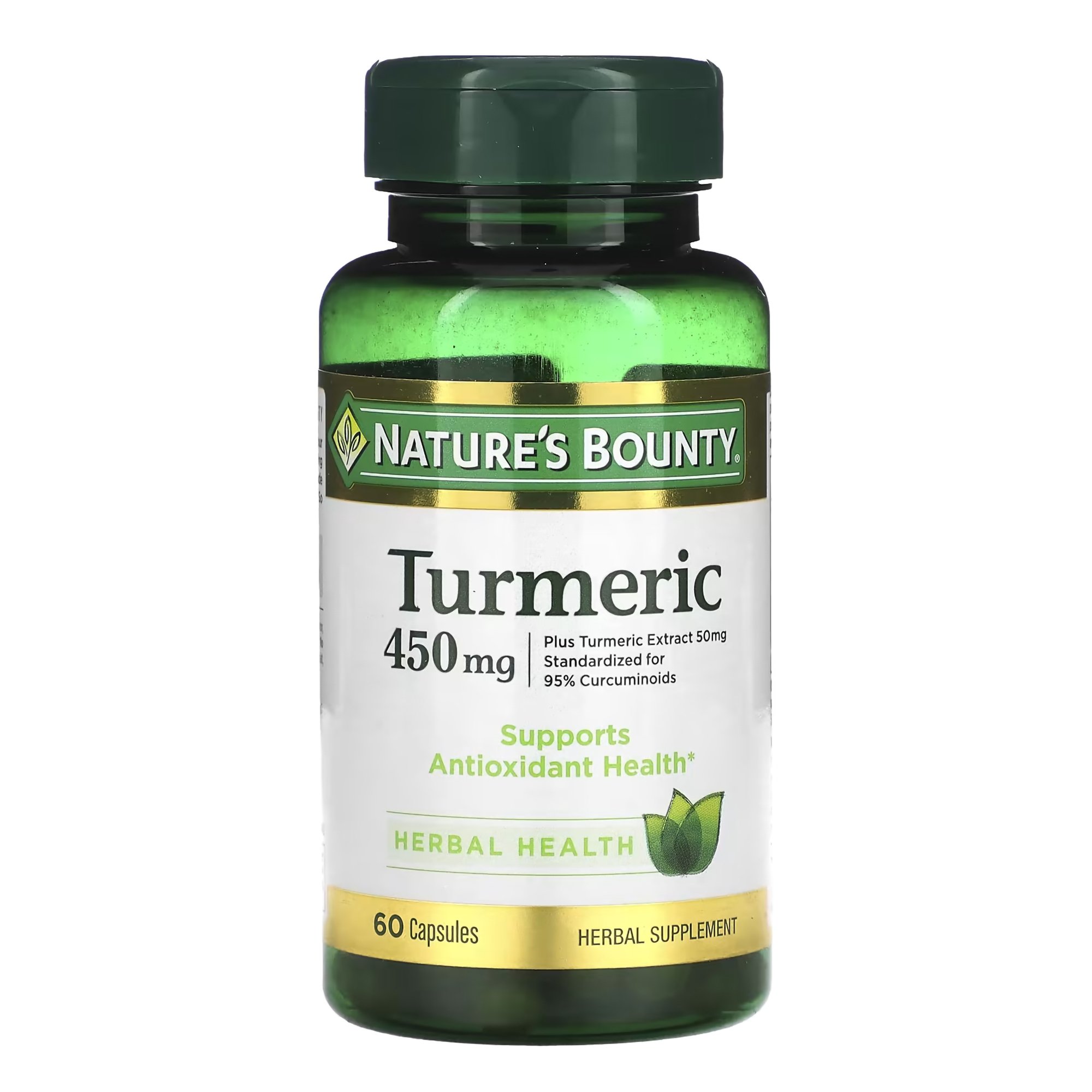 Nature's Bounty Turmeric 450 mg Capsules MK 1231650