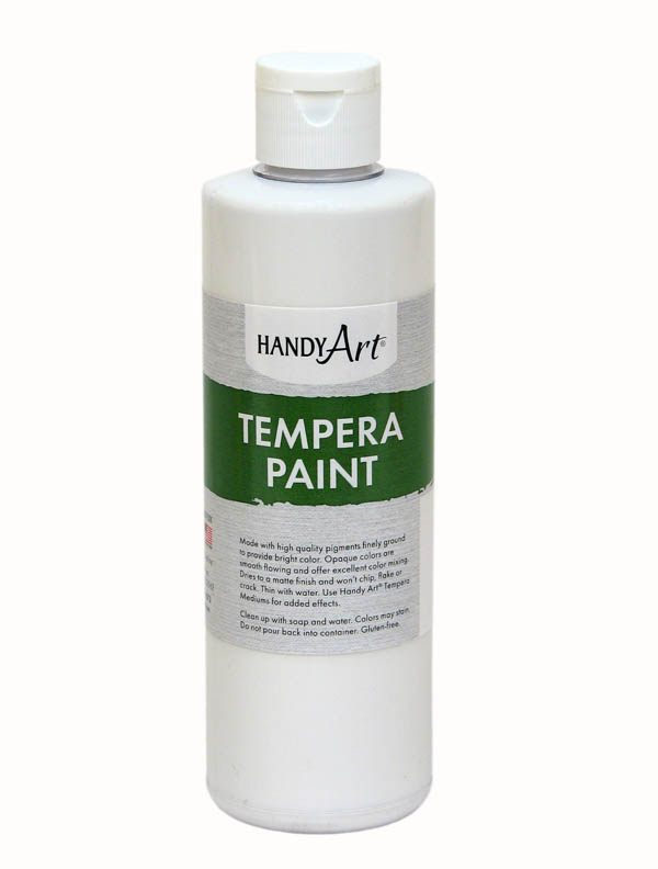 White Tempera Paint - #14582