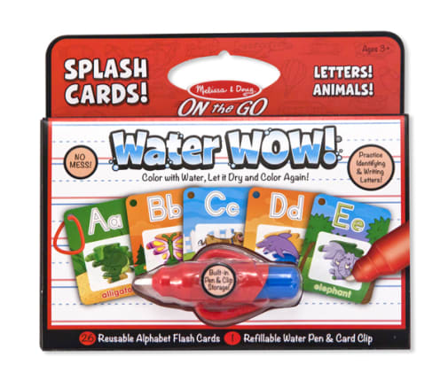 Melissa & Doug Water Wow! Alphabet Cards - On the Go Travel Activity