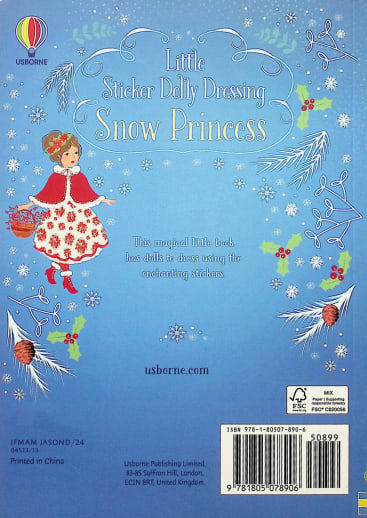 Little Sticker Dolly Dressing Snow Princess [Book]
