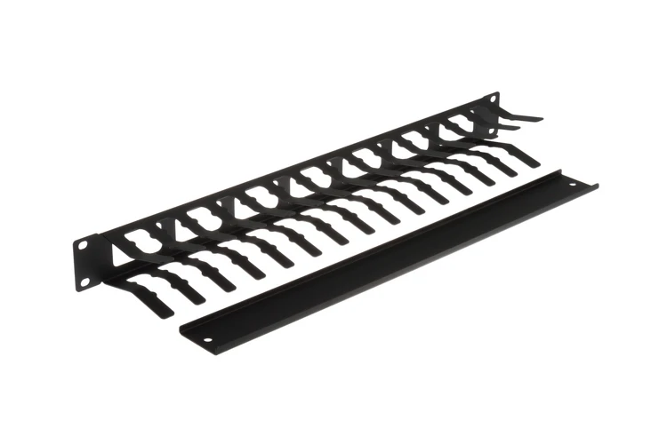 Kendall Howard 1U Finger Duct Cable Manager