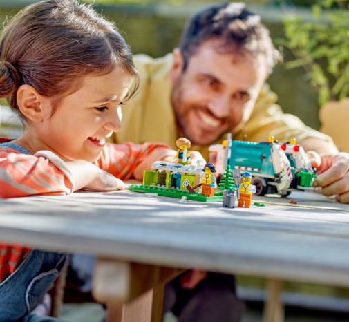 ＮＷ-A105 Review Recycling Truck 60386 : r/lego