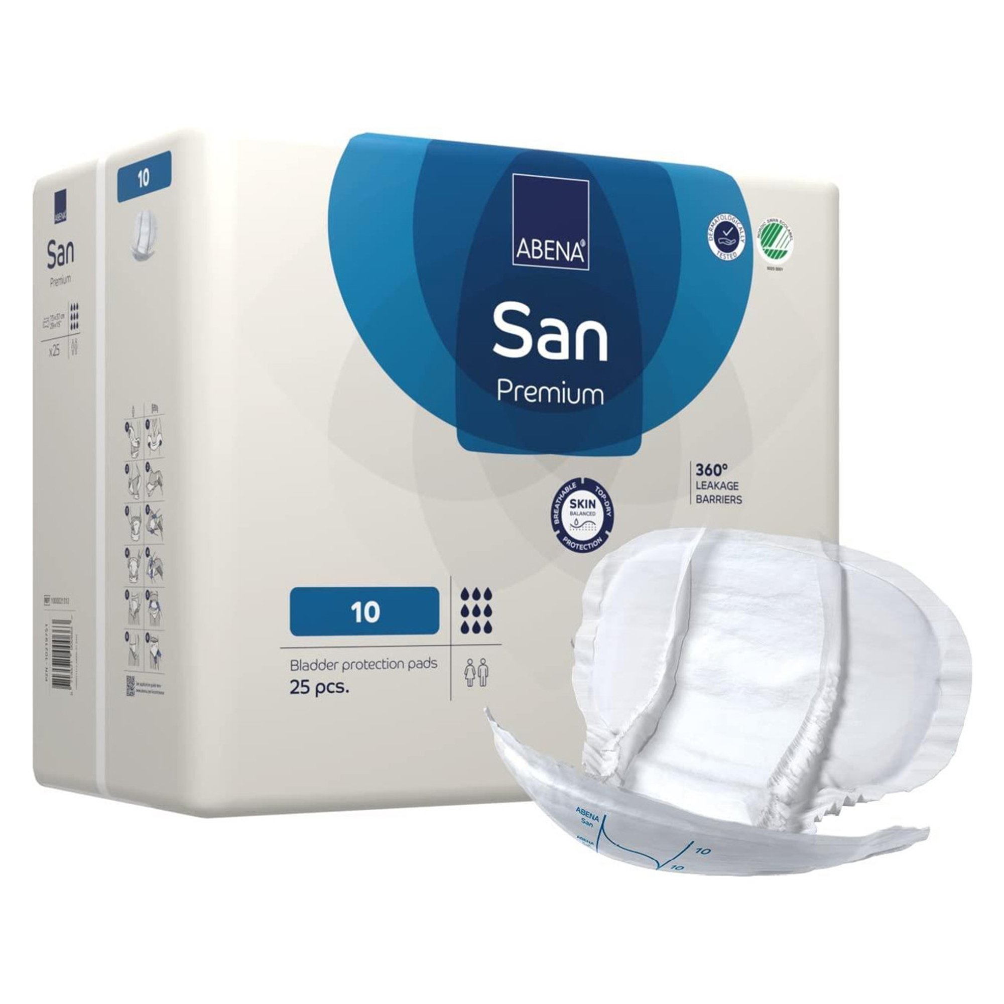 Abena San 10 Premium Bladder Protection Pads MK 1218222