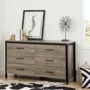 6-Drawer Double Dresser