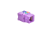 Cat5e RJ45 110 Type Keystone Jack, Purple