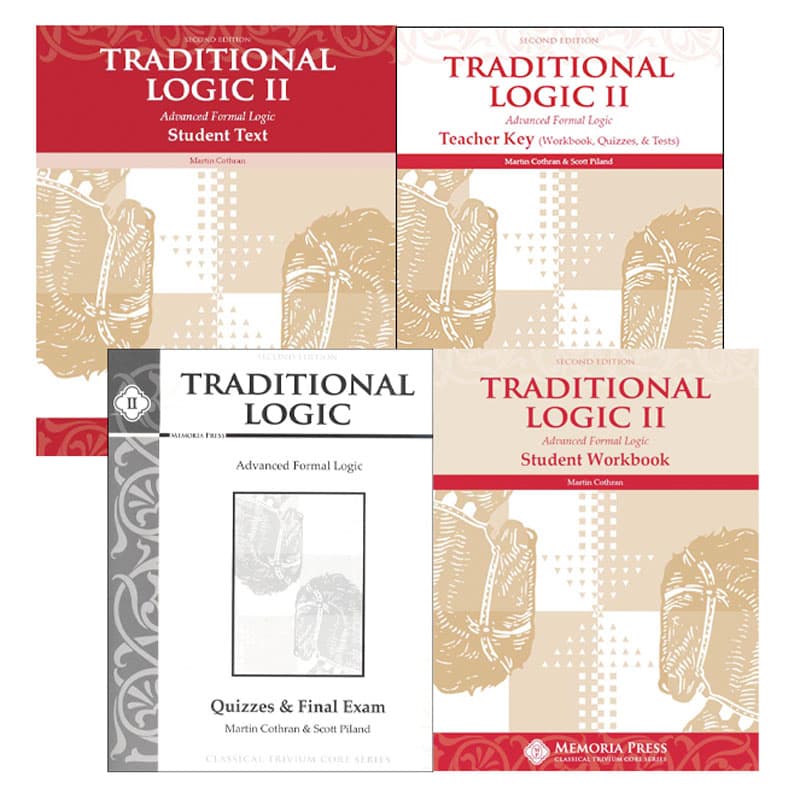 Memoria Press Traditional Logic 2 Text Set