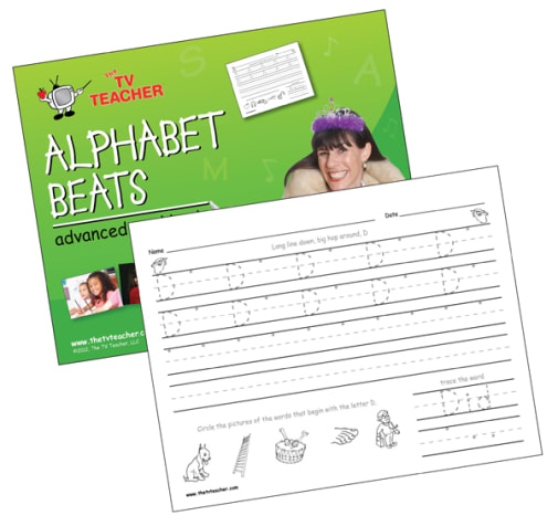 Alphabet Beats Workbook - Uppercase Advanced