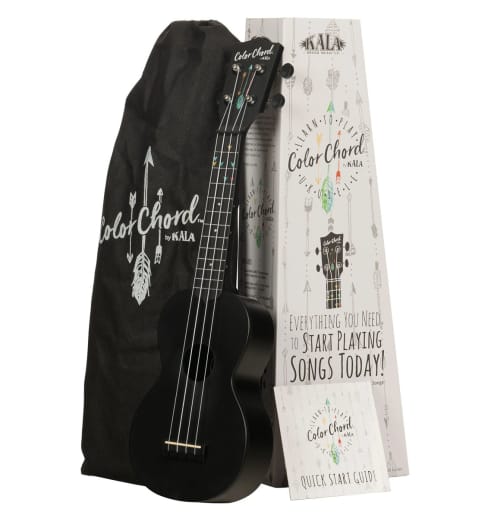 Kala Learn to Play Color Chord Soprano Ukulele Starter Kit
