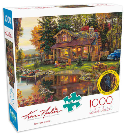 Buffalo Games Peace Like a River Puzzle (Kim Norlien) 1000 pieces