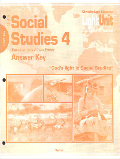 Social Stds 406-410 LightUnit A/K Sunrise Ed