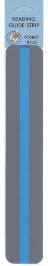 Blue Reading Guide Strip