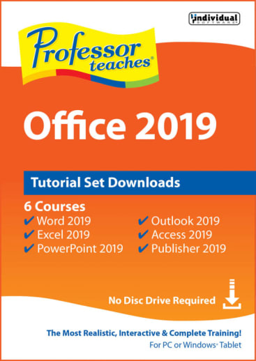 Professor Teaches Office 2019 Tutorial Set Digital