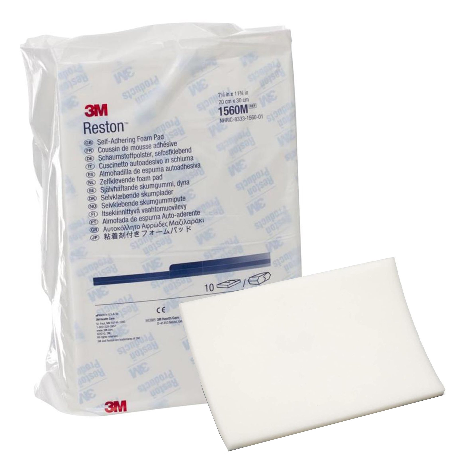 3M Reston Self-Adhering Pad, 7-7/8 x 11 Inch MK 5788
