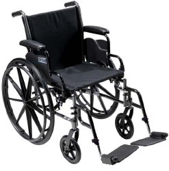 drive Cruiser III Lightweight Wheelchair, 20-Inch Seat Width MK 705194