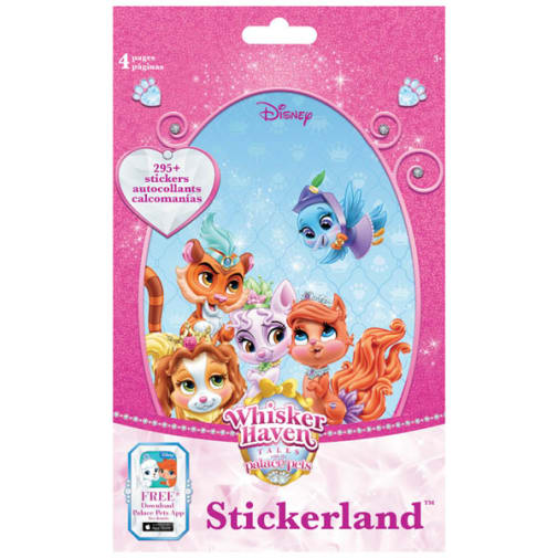 Disney Palace Pets Stickerland Pad - 4 Pages