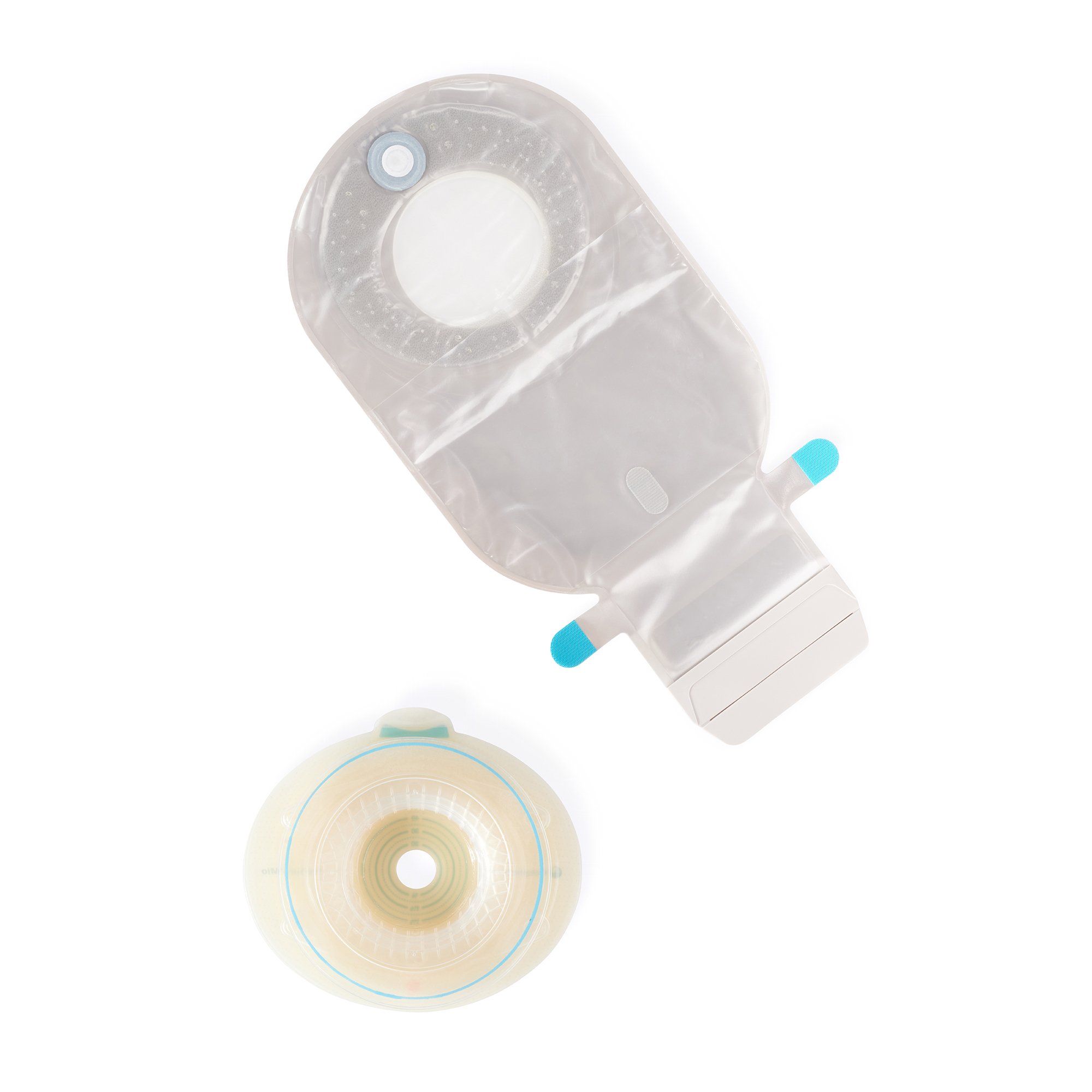 Ostomy Pouch SenSura Micro Two-Piece System Convex Light Drainable MK 1211989