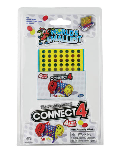 World's Smallest Connect 4 Game