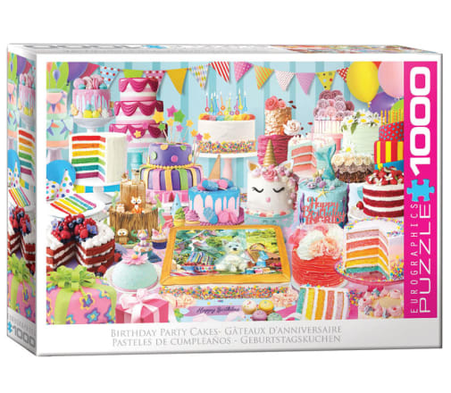 Eurographics Birthday Party Cakes 1000-piece Jigsaw Puzzle