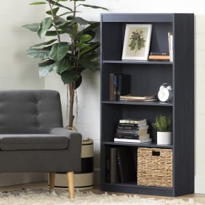 Axess - 4-Shelf Bookcase Axess - 4-Shelf Bookcase