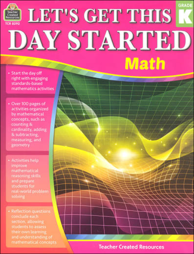 Let's Get This Day Started: Math Grade K