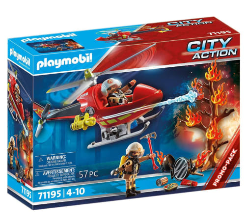 Playmobil Fire Rescue Helicopter