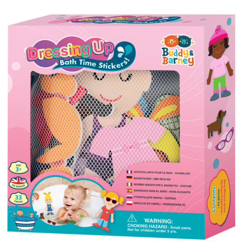 Bath Stickers - Dressing Up