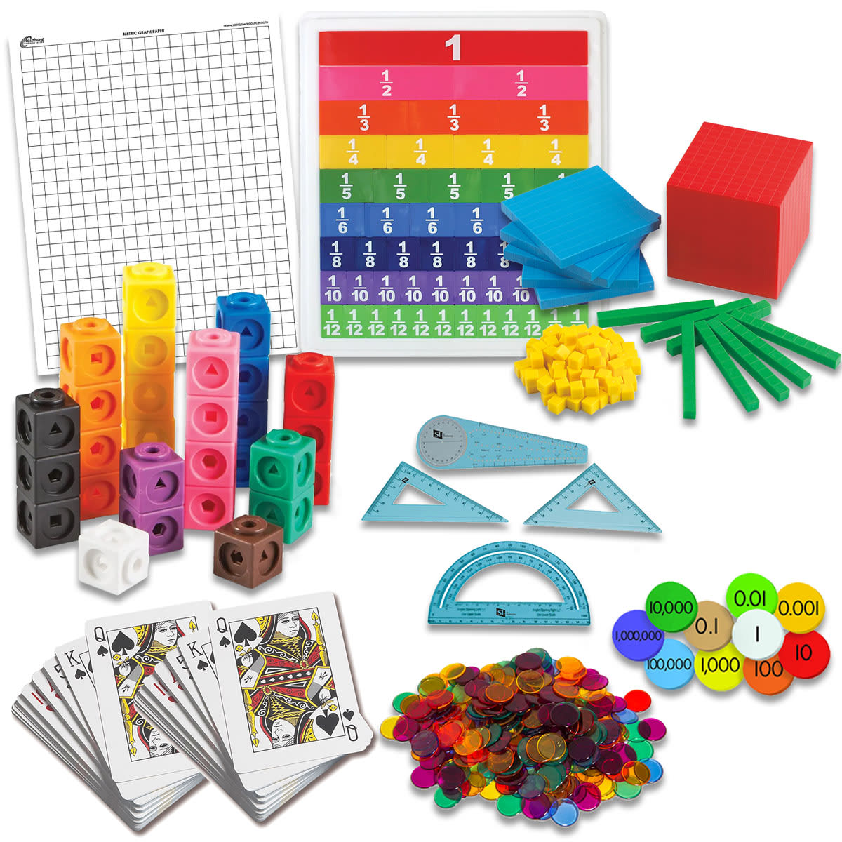 Primary Math US Level 5 Manipulatives Package