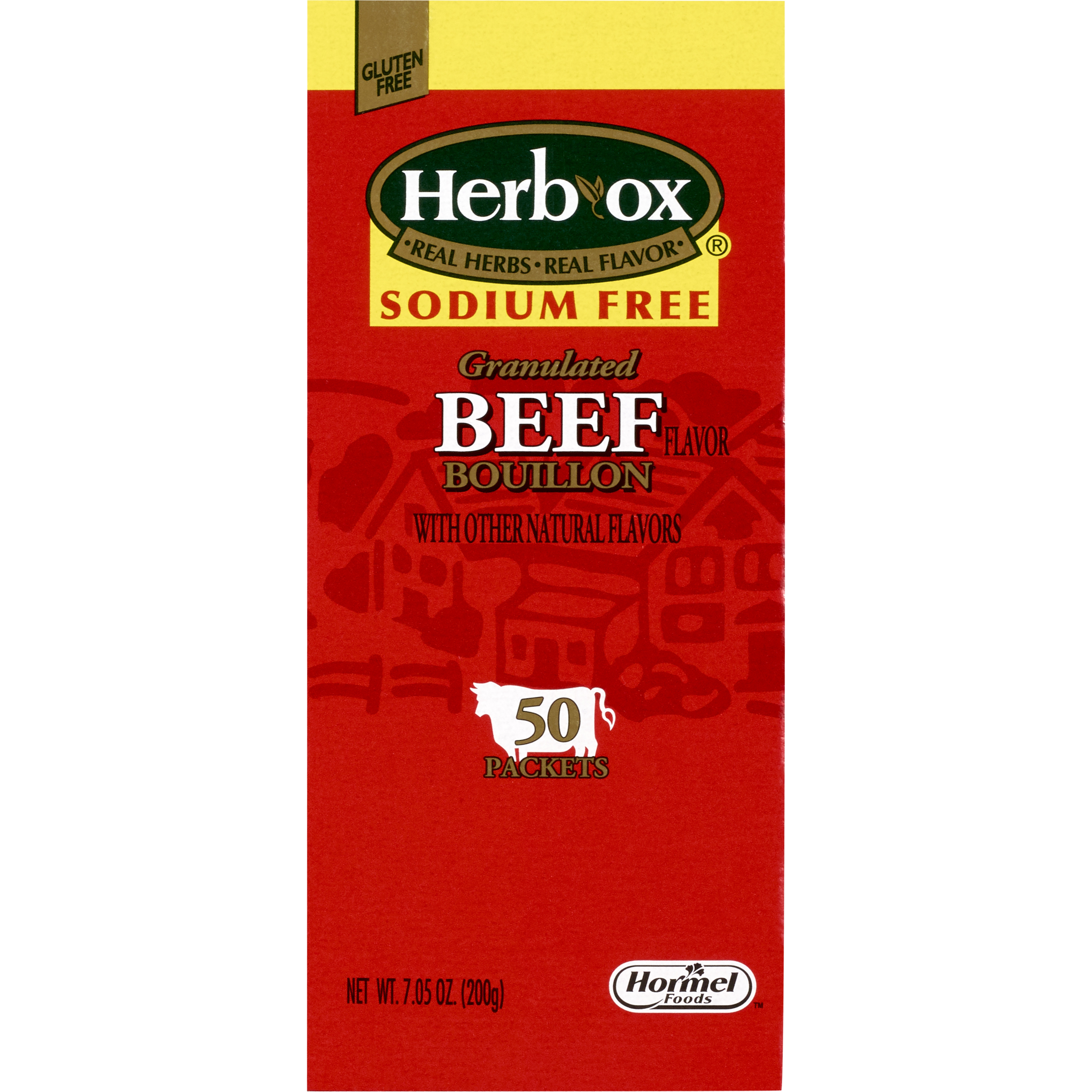Herb-Ox Beef Bouillon Sodium Free Instant Broth MK 1142000